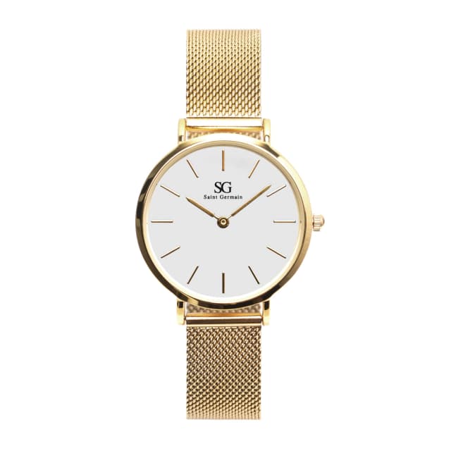 Relógio Feminino Dourado Chelsea Gold 32mm